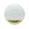 white football with golden text, 32 panels, handmade C9 Classic Professional