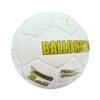 white football with golden text, 32 panels, handmade C9 Classic Professional