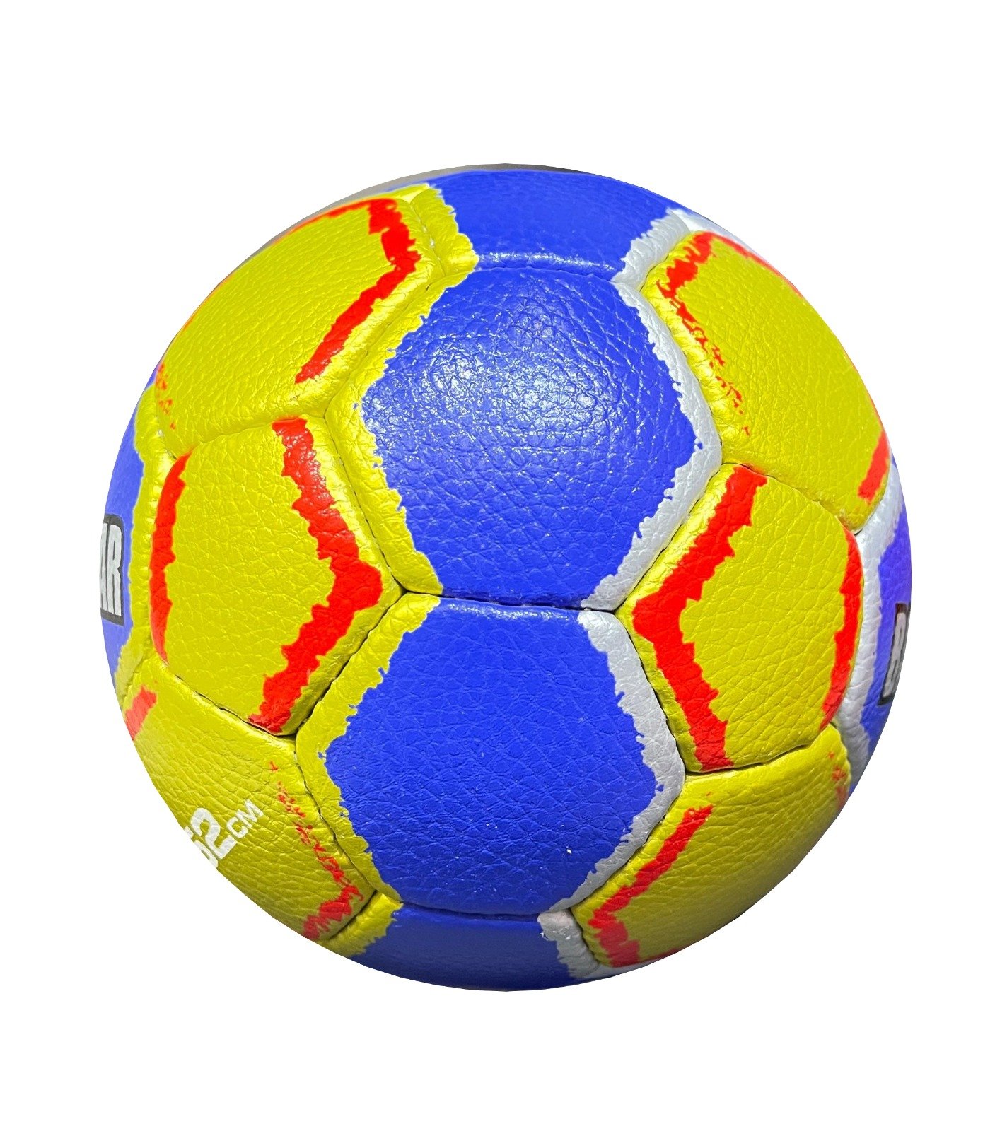 Grip Master A handball blue, yellow, white and red
