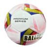 32 panels, handmade white football with yellow, blue pink design Contra CMP5