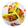 Hybrid, 32 panels white Football with yellow, red and black design Pioneer Tournament M2