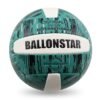 Resist Volleyball ball green with few white panels and black design