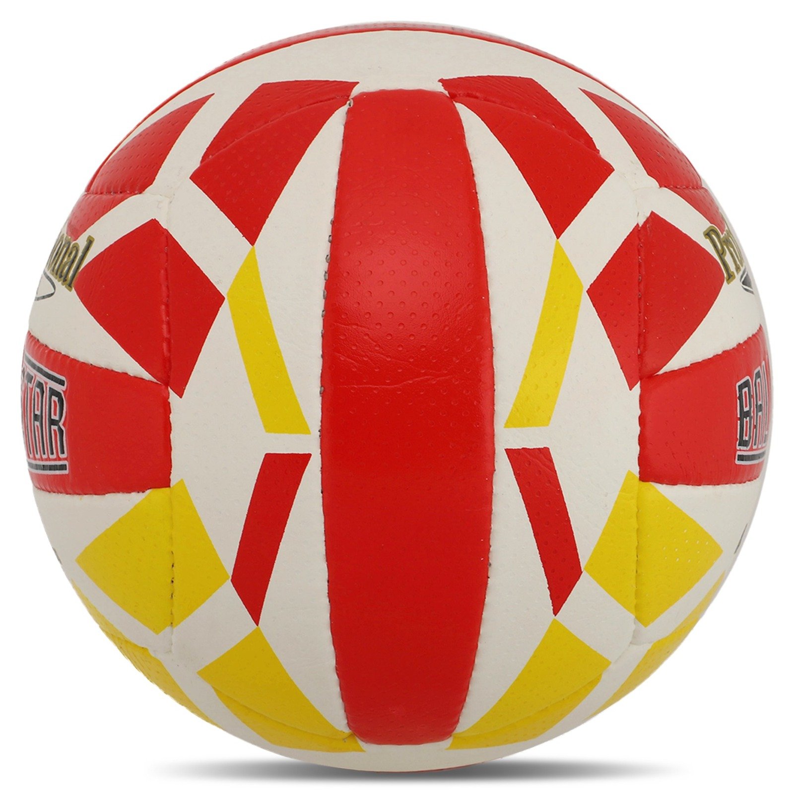 Net Hero Volleyball ball white with yellow and red design