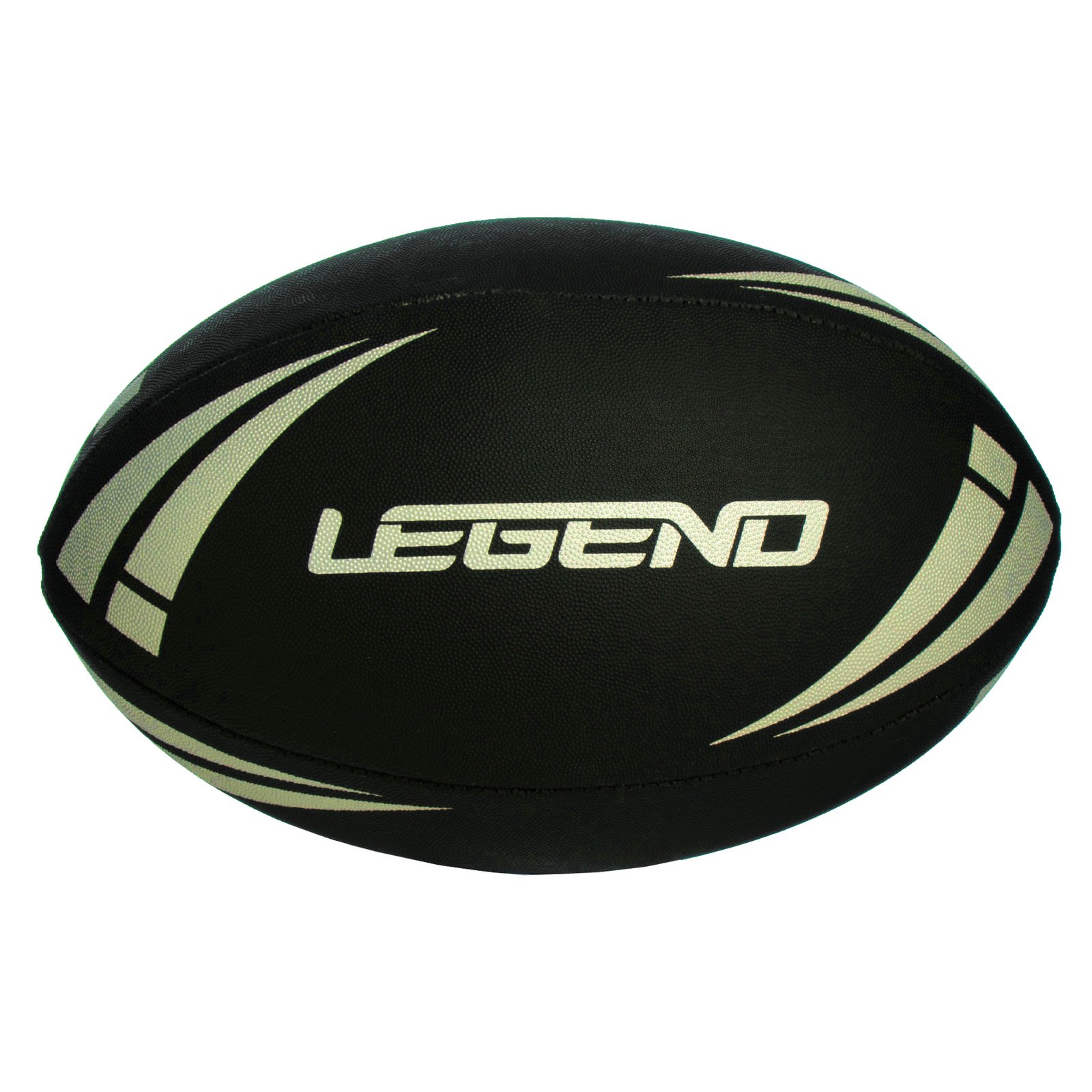 black and white rugby ball Legend