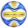 Legend Smash Volleyball ball white with yellow and blue design