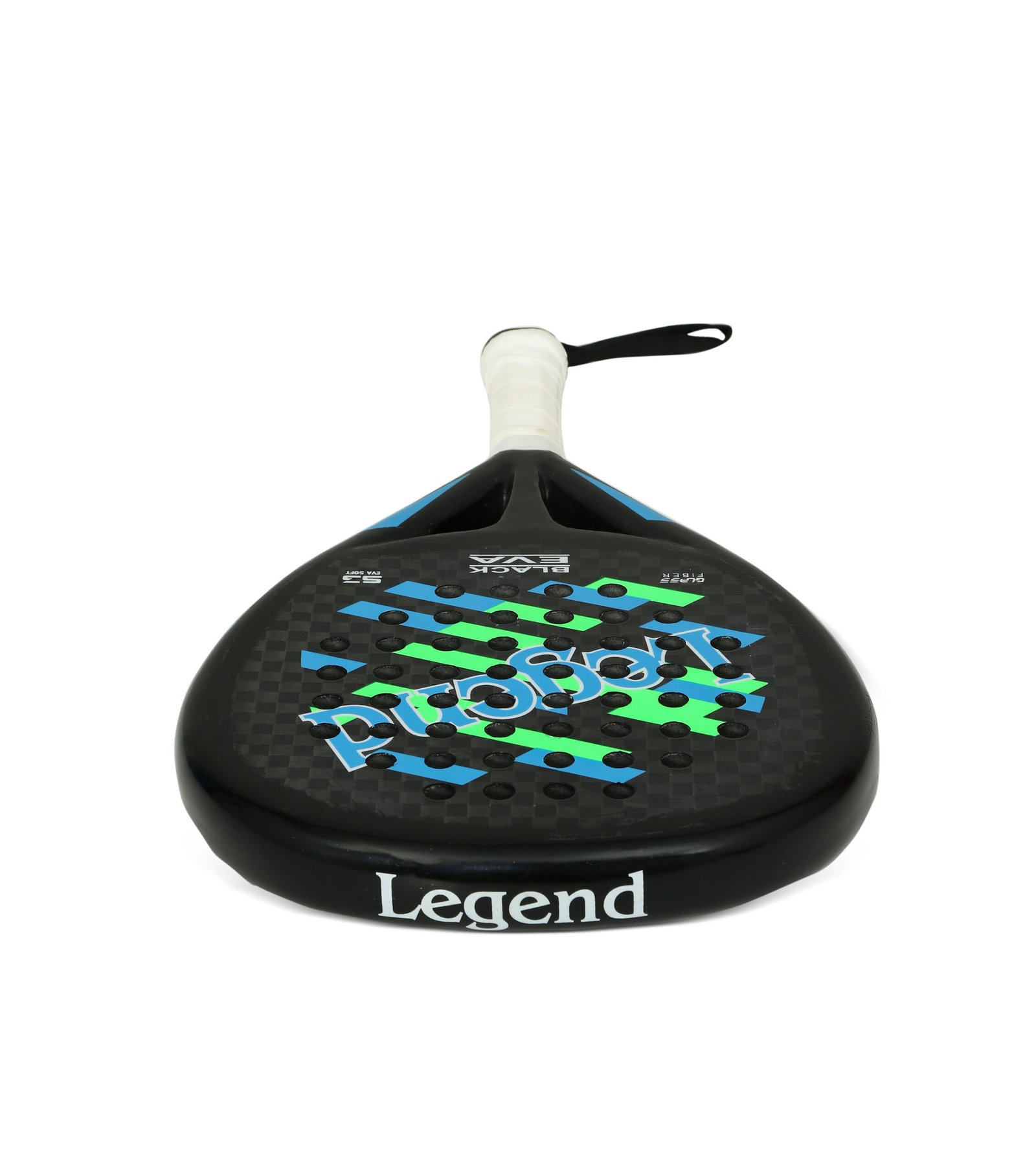 Black and Blue Padel Racket