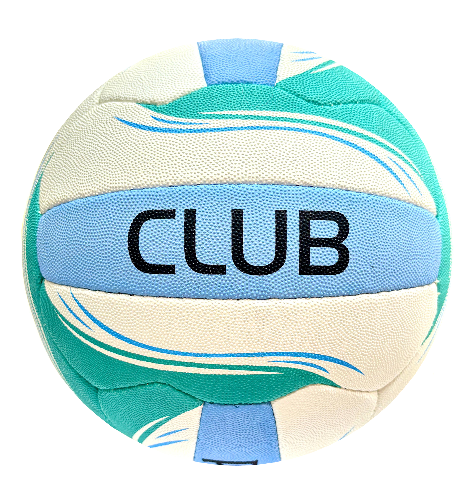 Legend Rubber Netball Blue, Emerald Green