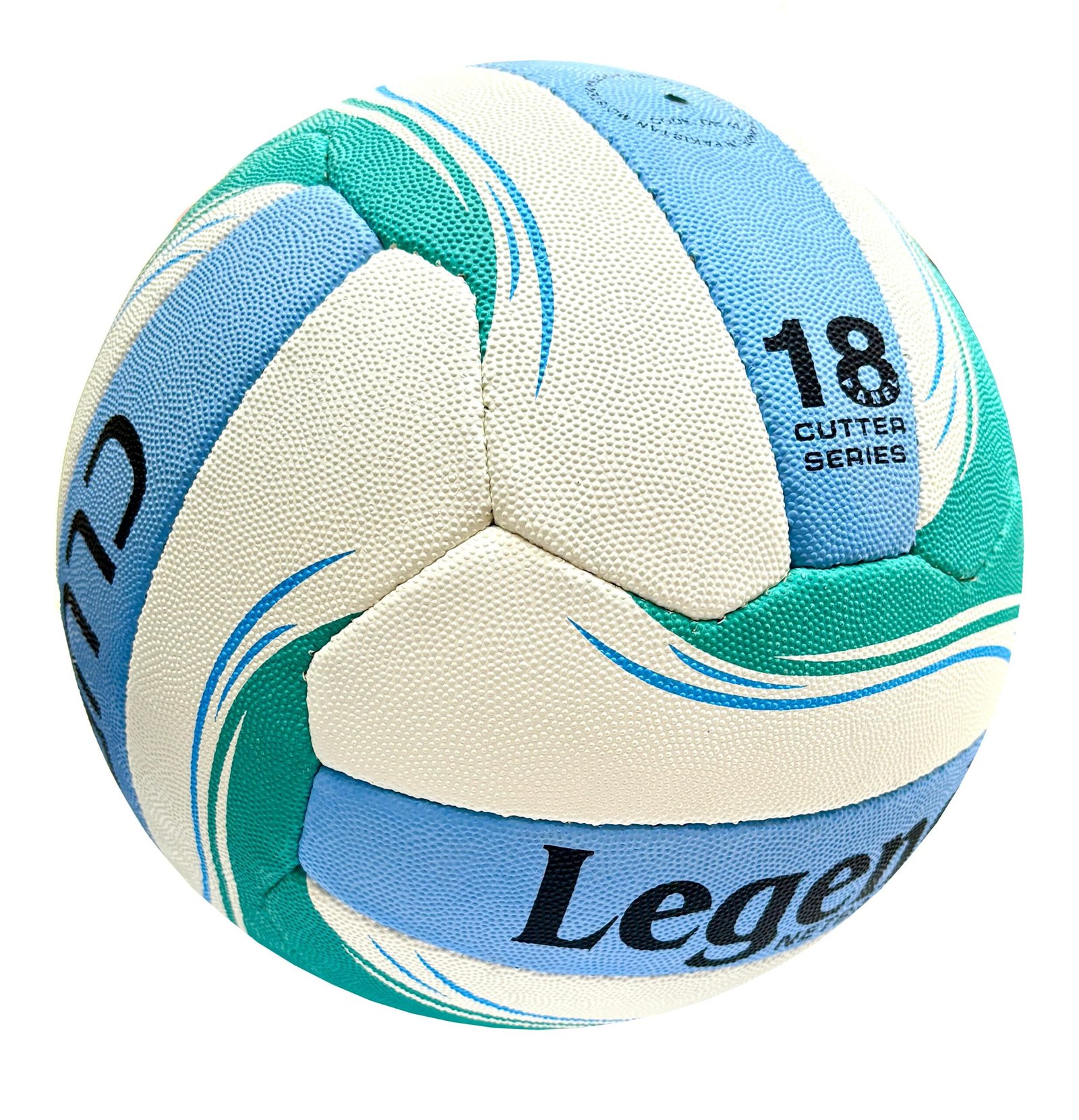 Legend Rubber Netball Blue, Emerald Green