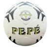 32 panels, hand-sewn White football with black design Freestyle X Turf