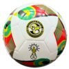32 panels, Hybrid Football white with red, green, yellow and black design Swift Soft