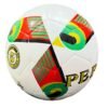 32 panels, Hybrid Football white with red, green, yellow and black design Swift Soft