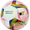 32 panels, hand-sewn White football with red, blue and golden design Reposta S8