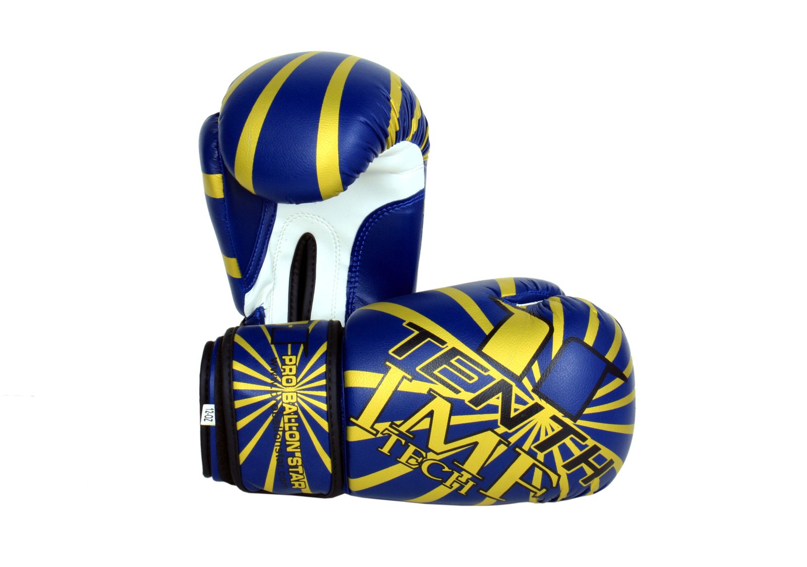 pair of boxing gloves Navy Blue and Golden