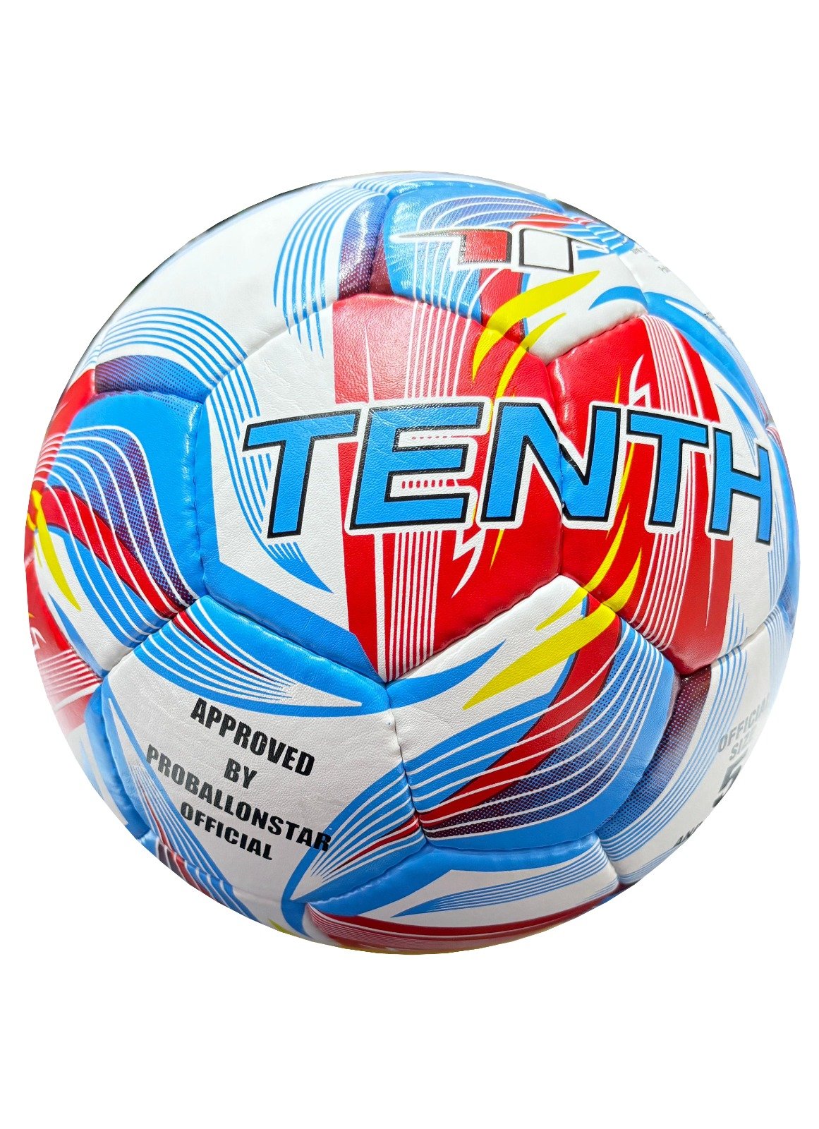 32 panels, handmade football blue, red and white Atlanta Training A7