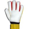 white, yellow and black goalkeeper glove Flexi Catch
