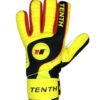 white, yellow and black goalkeeper glove Flexi Catch