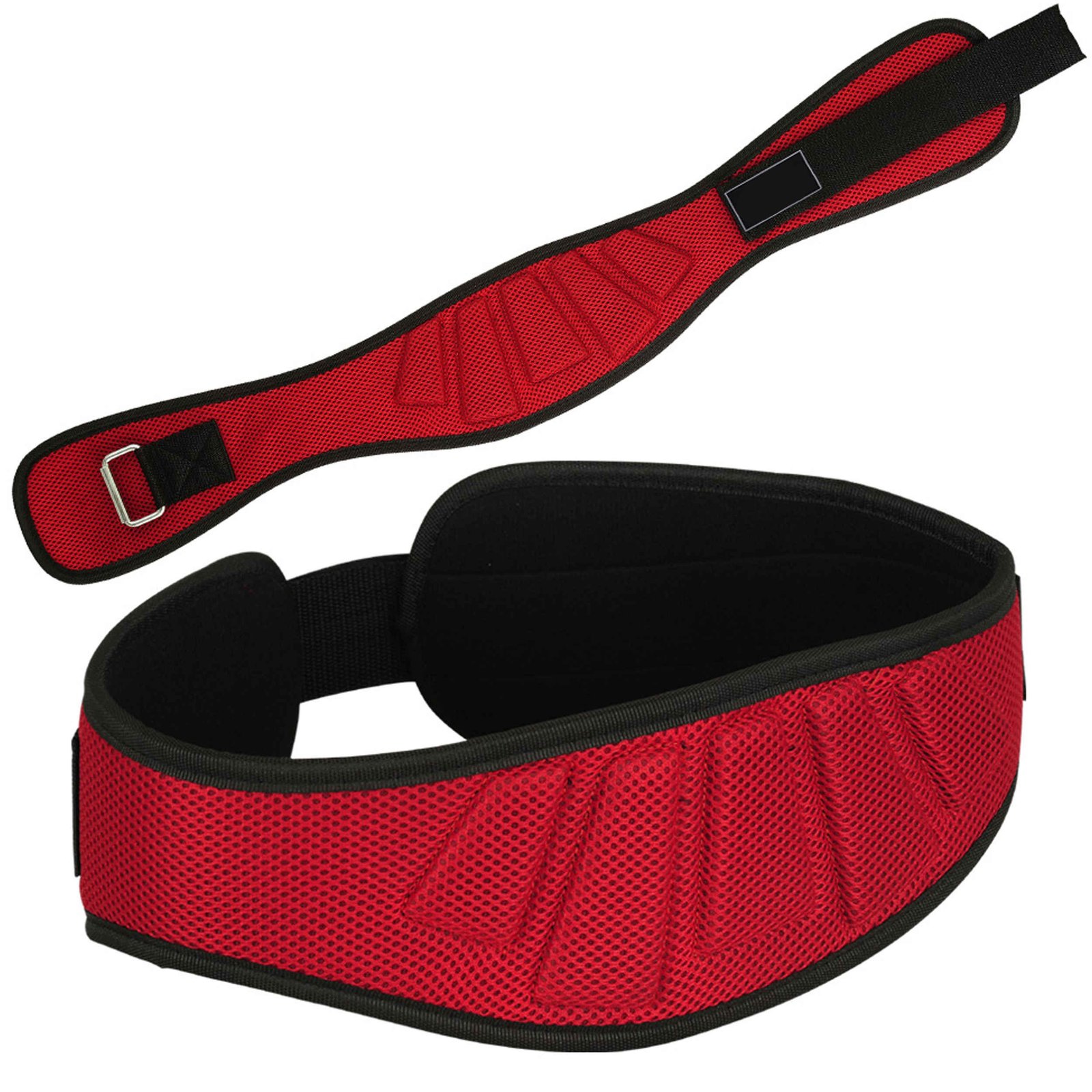 red and black gym belt