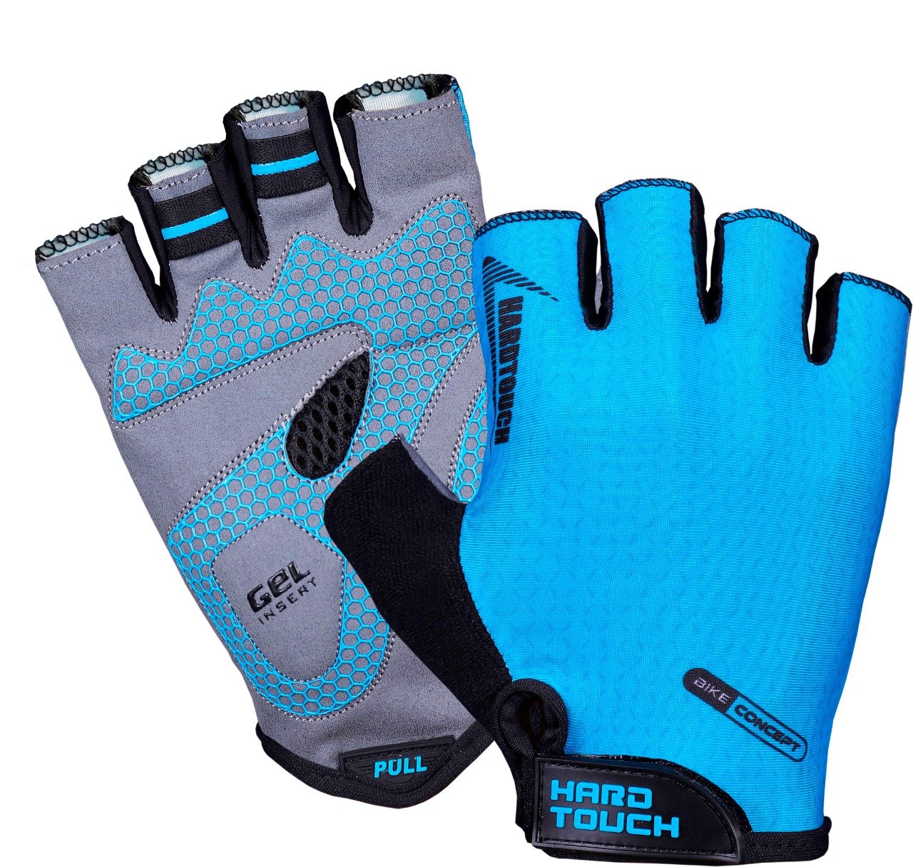 blue, grey, black gym gloves